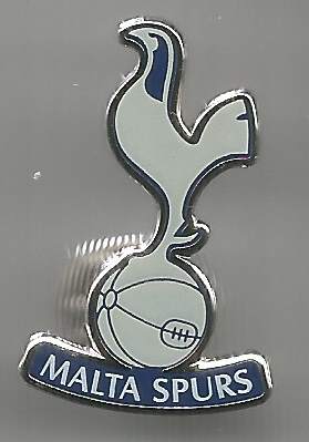 Badge Tottenham Hotspurs Fc 32 blue Supporters Club Malta